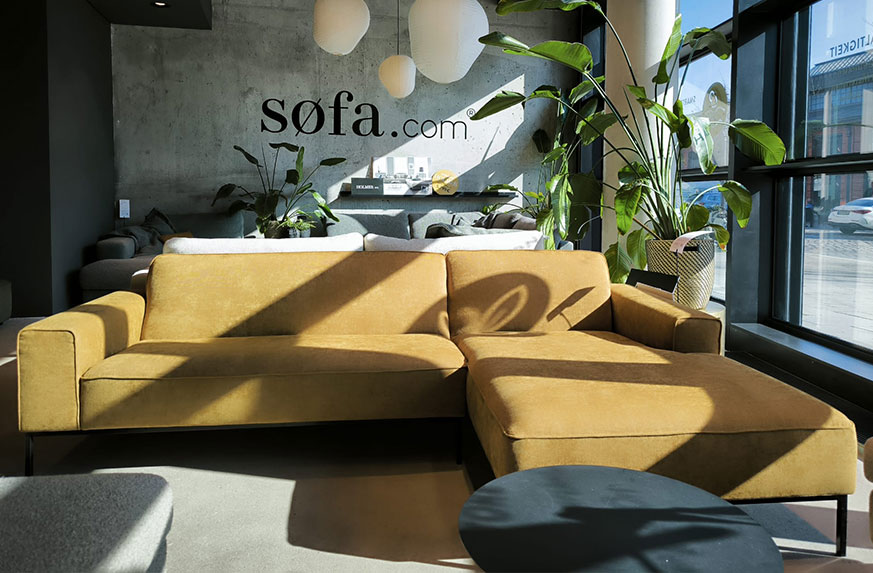 Sofa, Sectional, Beige, Sofakissen, Wohnbereich, 