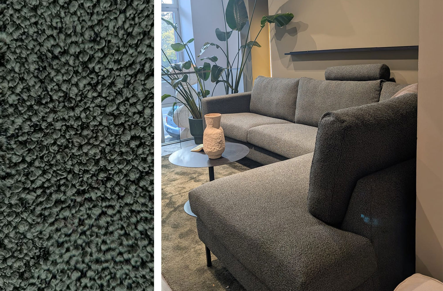 sofa, Lounge, Sofa-Ecke, Grau, modern, 