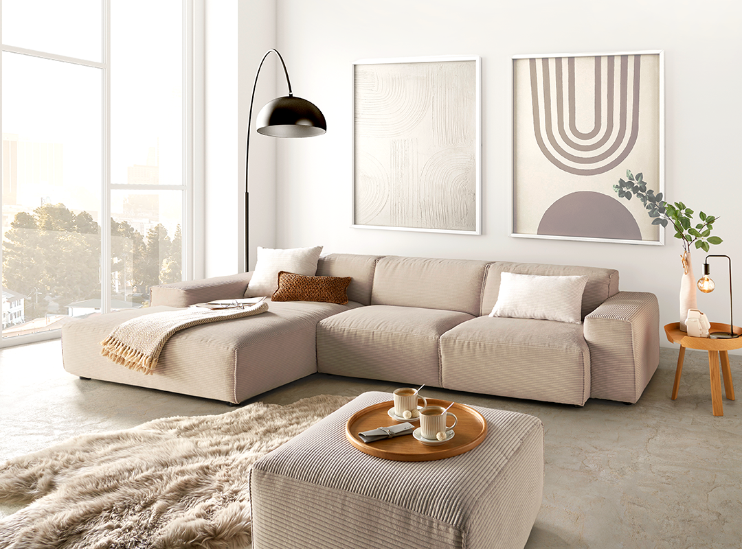 Sofa, Sofa-Sektionalsystem, Beige, Wohnzimmerdeko, Wohnzimmer, Moebel, Inneneinrichtung, Couch, Wohnzimmer, Tabelle, 