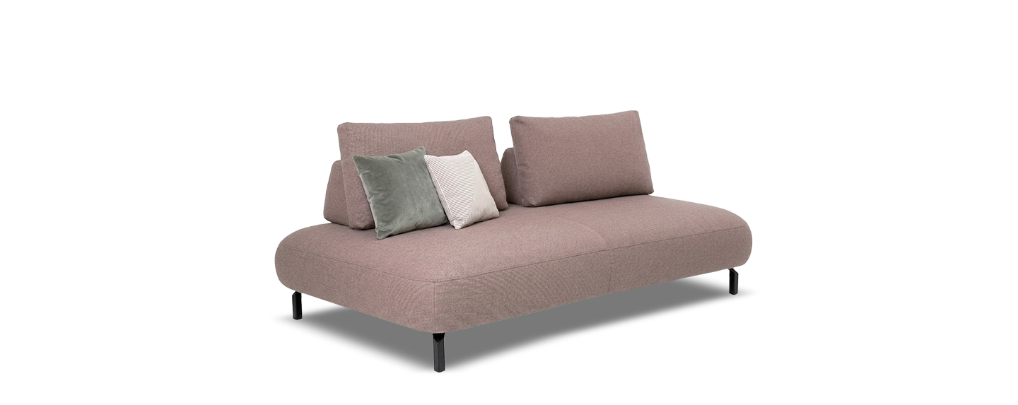 Sofa, Wohnlandschaft, Rosa, Möbelbezug, Kissen-Set, 