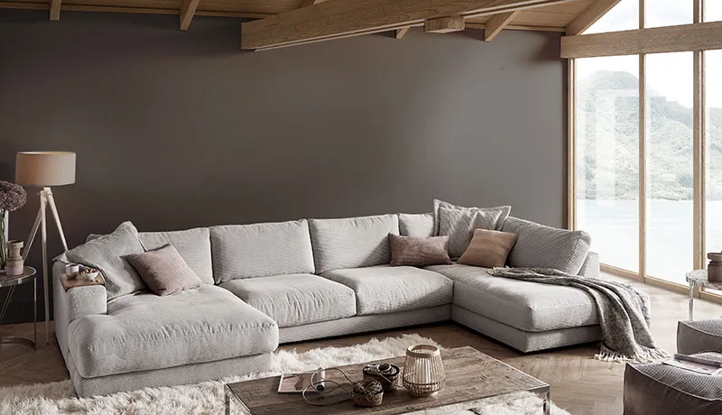 soefacom, großes u-sofa cordsofa, holmer