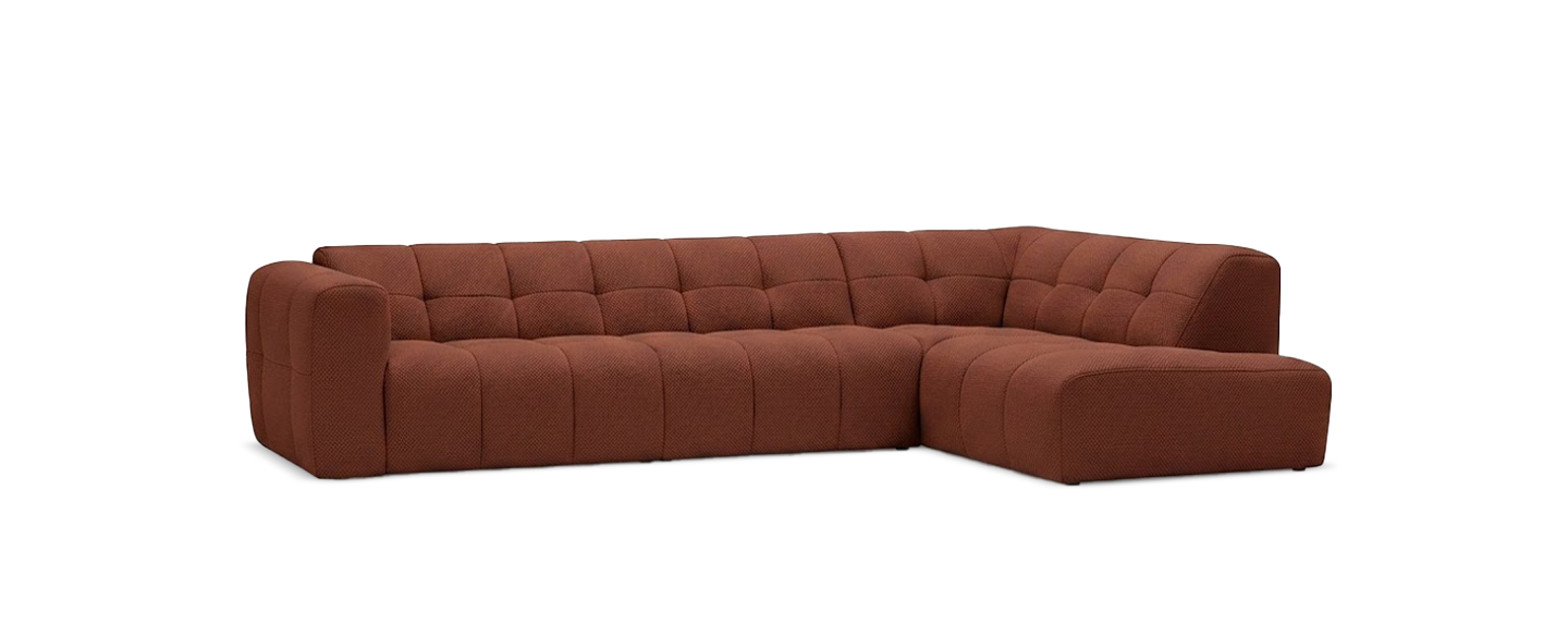 Sofa, Wohnsofa, Sofakorpus, Samtbezug, Ecksofa, 