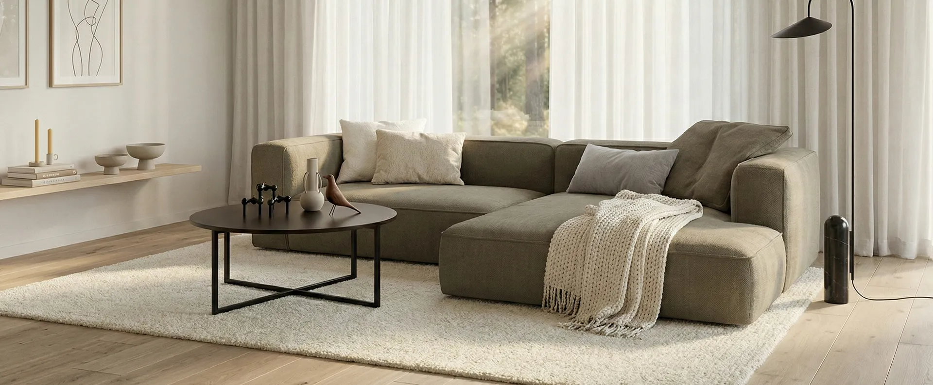 Sofa, Wohnzimmer, Ecksofa, Beige, Sessel, 