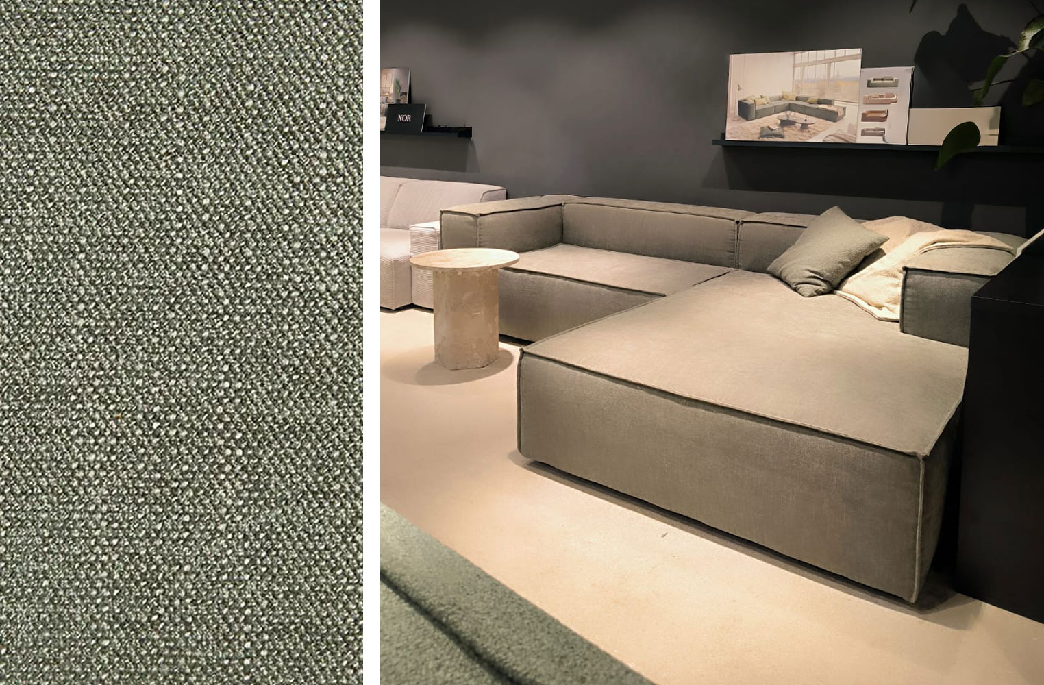 Grau, Sofaset, Ecksofa, Polsterung, Teppichauszug, 