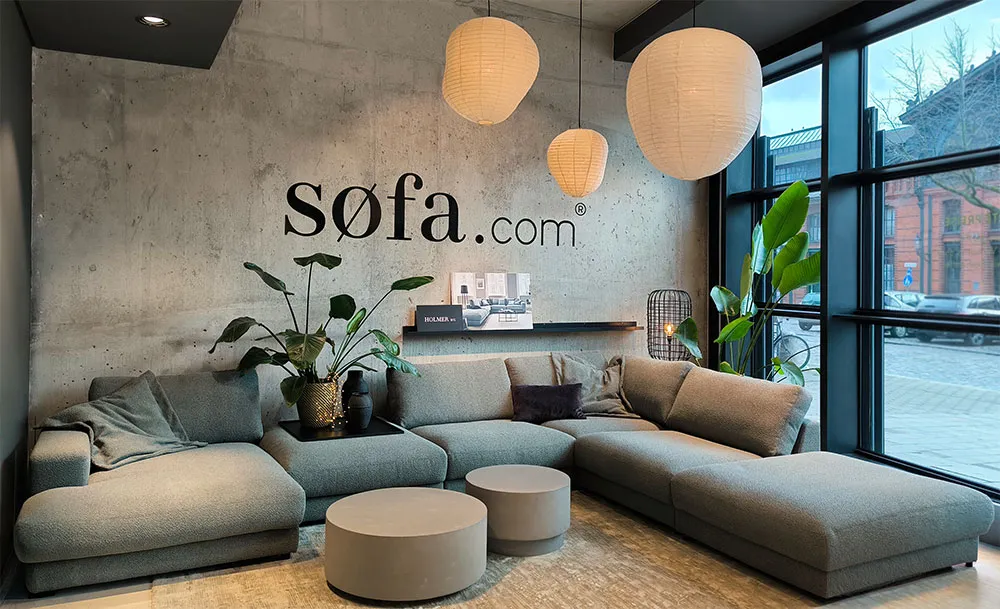 sofa, sectional, grau, Stoff, modern, sofa, Lounge, Sitzgruppe, Grau, modern, 