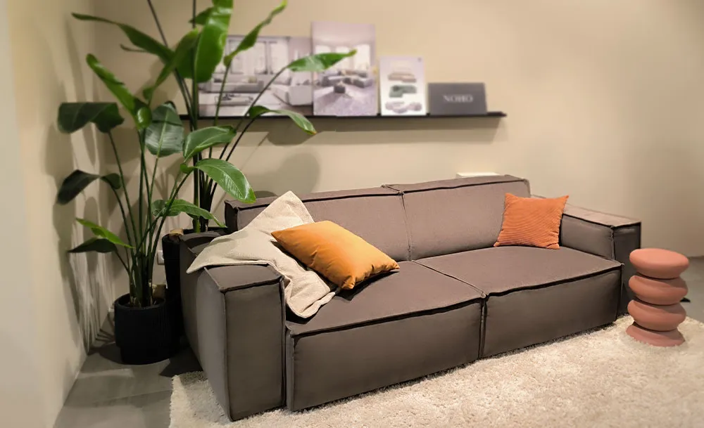 Sofa, Wohnzimmer, Grau, Kissen, Beistelltisch, sofа, couch, wohnzimmer, grau, kissen, 