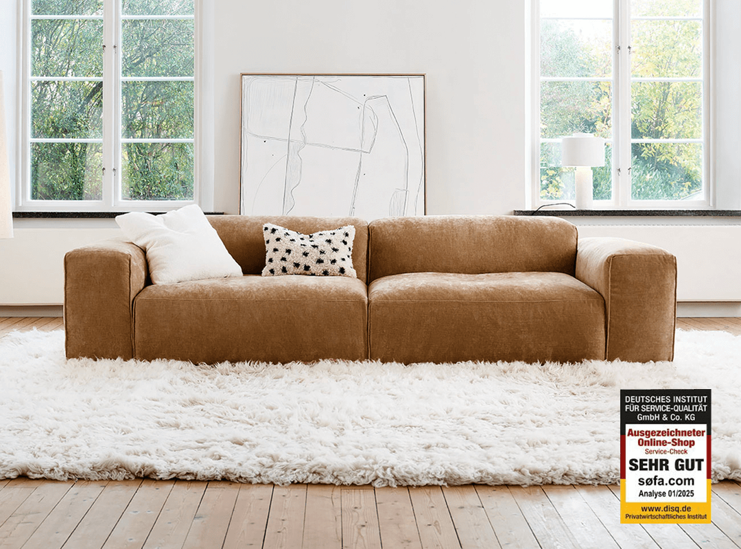 Dekoration für Zuhause, Couch, Teppich, Wohnzimmer, Kissen, 