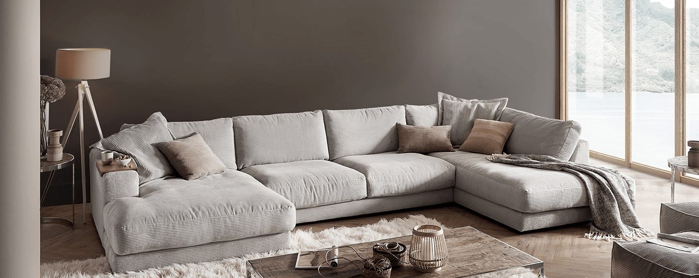 Die beste Qualität soefacom, großes u-sofa cordsofa, holmer